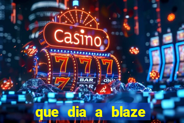 que dia a blaze paga o cashback